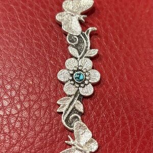 Navajo Tufa cast pendant by Rebecca Begay